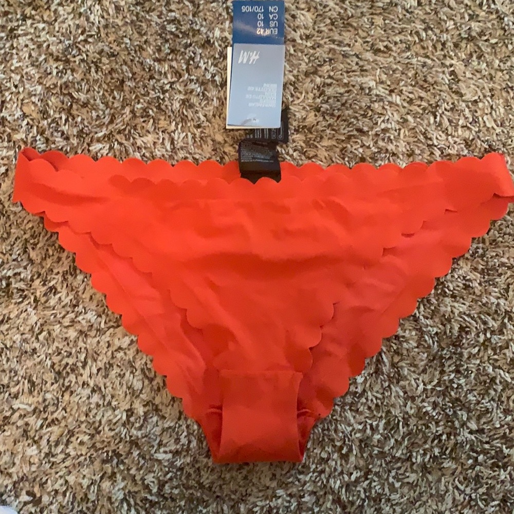 Scalloped Swim Bottoms